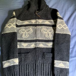 TNA Thick Wool Zip-Up Hoodie